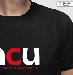 JACU – Camiseta Algodão Peruano (Cores Escuras – Masculina e Feminina) - comprar online