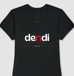 DENDI – Camiseta Algodão 30.1 (Cores Escuras – Masculina e Feminina) - Tem Qui Usá