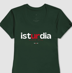 ISTURDIA – Camiseta Algodão 30.1 (Cores Escuras – Masculina e Feminina)