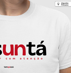 ASSUNTÁ – Camiseta Algodão Peruano (Branca – Masculina e Feminina) na internet