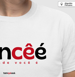 DONCÊÉ – Camiseta Algodão Peruano (Branca – Masculina e Feminina) na internet
