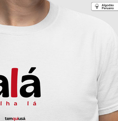 ALÁ – Camiseta Algodão Peruano (Branca – Masculina e Feminina) na internet