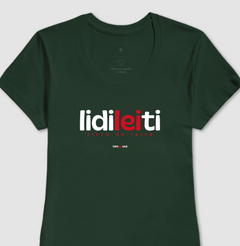 LIDILEITI – Camiseta Algodão 30.1 (Cores Escuras – Masculina e Feminina)