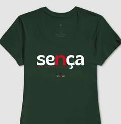 SENÇA – Camiseta Algodão 30.1 (Cores Escuras – Masculina e Feminina)