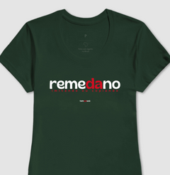 REMEDANO – Camiseta Algodão 30.1 (Cores Escuras – Masculina e Feminina)