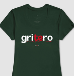 GRITERO – Camiseta Algodão 30.1 (Cores Escuras – Masculina e Feminina)