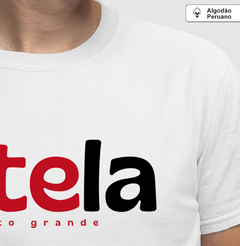 BITELA – Camiseta Algodão Peruano (Branca – Masculina e Feminina) na internet