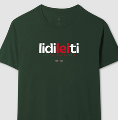 LIDILEITI – Camiseta Algodão 30.1 (Cores Escuras – Masculina e Feminina) - comprar online
