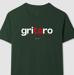 GRITERO – Camiseta Algodão 30.1 (Cores Escuras – Masculina e Feminina) - comprar online
