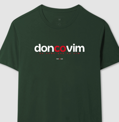 DONCOVIM – Camiseta Algodão 30.1 (Cores Escuras – Masculina e Feminina) - comprar online