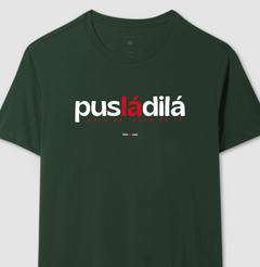 PUSLADILÁ – Camiseta Algodão 30.1 (Cores Claras – Masculina e Feminina) - comprar online