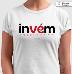 INVÉM – Camiseta Algodão Peruano (Branca – Masculina e Feminina) - loja online