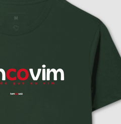 DONCOVIM – Camiseta Algodão 30.1 (Cores Escuras – Masculina e Feminina) - Tem Qui Usá