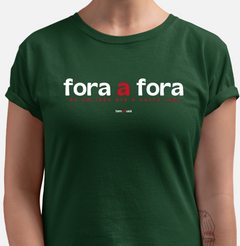 FORA A FORA – Camiseta Algodão 30.1 (Cores Escuras – Masculina e Feminina) na internet