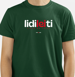 LIDILEITI – Camiseta Algodão 30.1 (Cores Escuras – Masculina e Feminina) - Tem Qui Usá