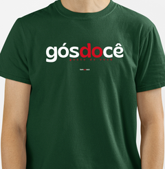 GÓSDOCÊ – Camiseta Algodão 30.1 (Cores Escuras – Masculina e Feminina) - Tem Qui Usá