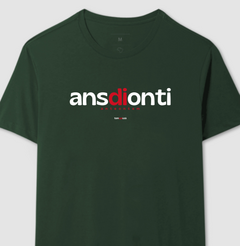 ANSDIONTI – Camiseta Algodão 30.1 (Cores Escuras – Masculina e Feminina) - loja online