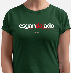 ESGANDAIADO – Camiseta Algodão 30.1 (Cores Escuras – Masculina e Feminina) - loja online