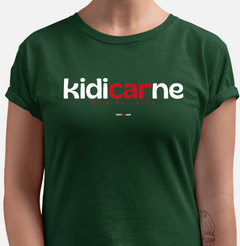 KIDICARNE – Camiseta Algodão 30.1 (Cores Escuras – Masculina e Feminina) - loja online