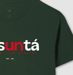 ASSUNTÁ – Camiseta Algodão 30.1 (Cores Escuras – Masculina e Feminina) - loja online