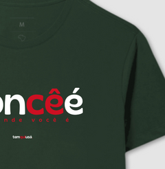 DONCÊÉ – Camiseta Algodão 30.1 (Cores Escuras – Masculina e Feminina) - loja online