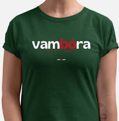VAMBORA – Camiseta Algodão 30.1 (Cores Escuras – Masculina e Feminina) - loja online