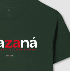 ATAZANÁ – Camiseta Algodão 30.1 (Cores Escuras – Masculina e Feminina) - loja online