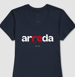ARREDA – Camiseta Algodão 30.1 (Cores Escuras – Masculina e Feminina)