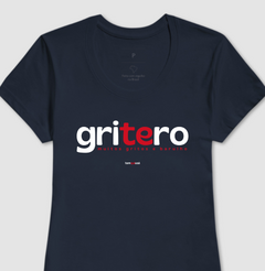 Imagem do GRITERO – Camiseta Algodão 30.1 (Cores Escuras – Masculina e Feminina)