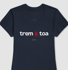 Imagem do TREM À TOA – Camiseta Algodão 30.1 (Cores Escuras – Masculina e Feminina)