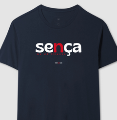 SENÇA – Camiseta Algodão 30.1 (Cores Escuras – Masculina e Feminina)