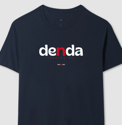 DENDA – Camiseta Algodão 30.1 (Cores Escuras – Masculina e Feminina)