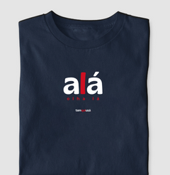 ALÁ – Camiseta Algodão 30.1 (Preto, Marinho e Verde Escuro)