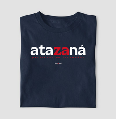 ATAZANÁ – Camiseta Algodão 30.1 (Cores Escuras – Masculina e Feminina)