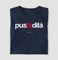 PUSLADILÁ – Camiseta Algodão 30.1 (Cores Claras – Masculina e Feminina) - comprar online