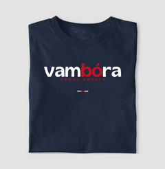 VAMBORA – Camiseta Algodão 30.1 (Cores Escuras – Masculina e Feminina) - comprar online