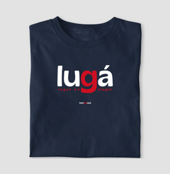 LUGÁ – Camiseta Algodão 30.1 (Cores Escuras – Masculina e Feminina) - comprar online