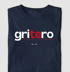 GRITERO – Camiseta Algodão 30.1 (Cores Escuras – Masculina e Feminina) na internet