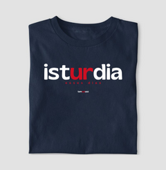 ISTURDIA – Camiseta Algodão 30.1 (Cores Escuras – Masculina e Feminina) na internet