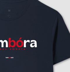 VAMBORA – Camiseta Algodão 30.1 (Cores Escuras – Masculina e Feminina) na internet