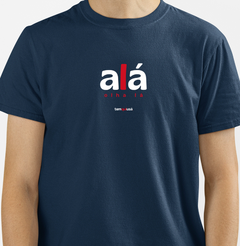 ALÁ – Camiseta Algodão 30.1 (Preto, Marinho e Verde Escuro) na internet