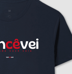 DONCÊVEI – Camiseta Algodão 30.1 (Cores Escuras – Masculina e Feminina) - Tem Qui Usá