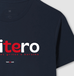 GRITERO – Camiseta Algodão 30.1 (Cores Escuras – Masculina e Feminina) - Tem Qui Usá