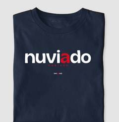 NUVIADO – Camiseta Algodão 30.1 (Cores Escuras – Masculina e Feminina) - Tem Qui Usá