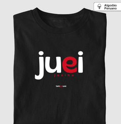 JUEI – Camiseta Algodão Peruano (Cores Escuras – Masculina e Feminina)