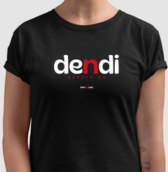 DENDI – Camiseta Algodão 30.1 (Cores Escuras – Masculina e Feminina) - loja online