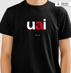 UAI – Camiseta Algodão Peruano (Cores Escuras – Masculina e Feminina) na internet