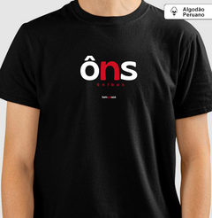 ÔNS – Camiseta Algodão Peruano (Cores Escuras – Masculina e Feminina) na internet