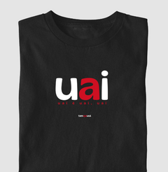 UAI – Camiseta Algodão 30.1 (Cores Escuras – Masculina e Feminina) - loja online