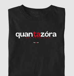 QUANTAZÓRA – Camiseta Algodão 30.1 (Cores Escuras – Masculina e Feminina) - loja online